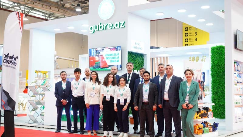 Kənd təsərrüfatı sərgisində gubre.az fermerlərə yeni effektiv aqrotexniki vasitələr təqdim edib
