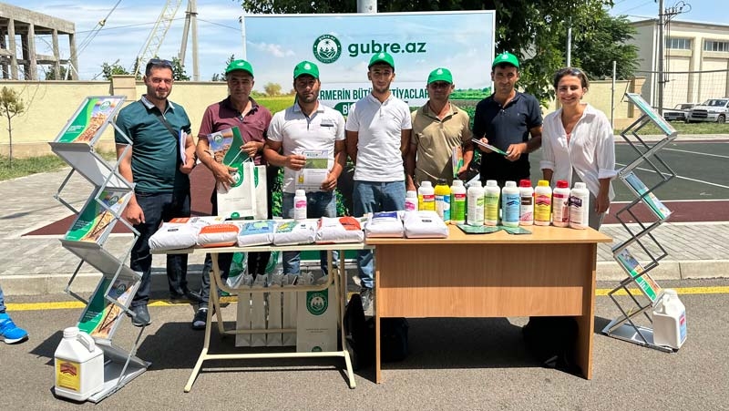 gubre.az məhsuldarlığı artıracaq məhsul çeşidlərini Bərdə rayonunda keçirilmiş Aqrar İnnovasiya Festivalında fermerlərimizə təqdim edib