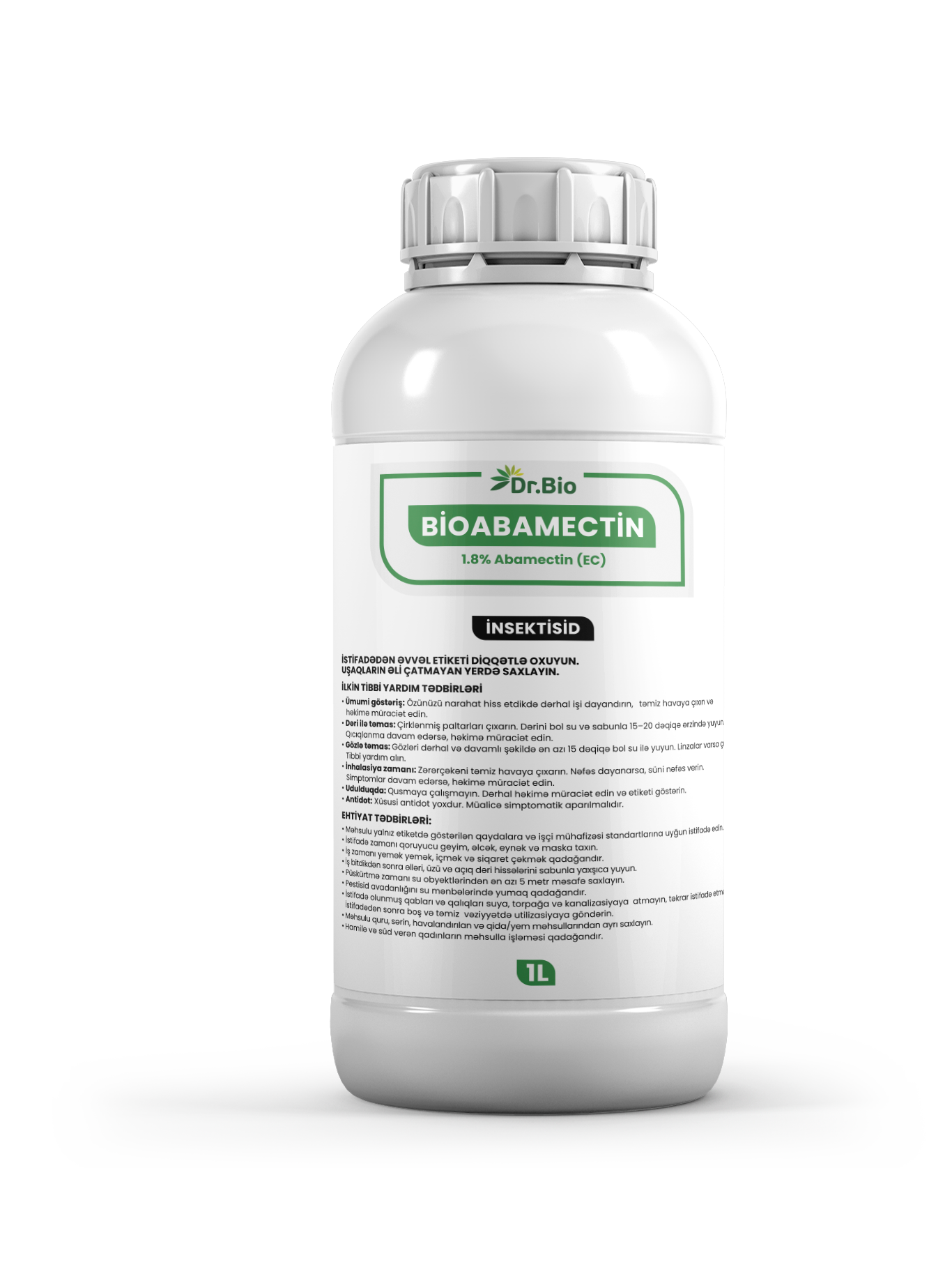 Bioabamectin / Abamectin 1.8% EC / Liger Chemical / 2026 / 1 lt