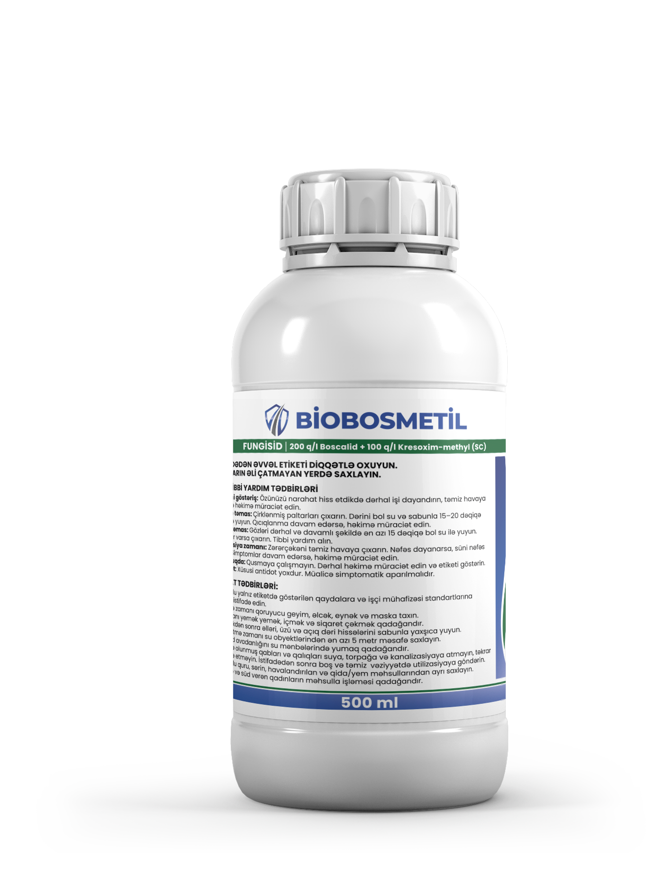 Biobosmetil / Boscalid 200 g/L + Kresoxim-methyl 100 g/L SC / Nanjing Bestgreen / 2025 / 500 ml / əd
