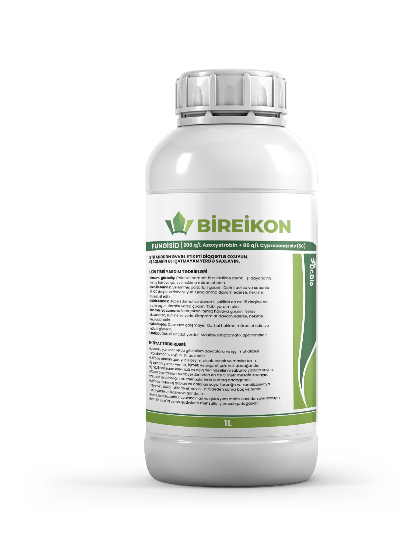 Bireikon / Azoxystrobin 200 g/L + Cyproconazole 80 g/L SC / MIO Chemical / 2025 / 1 lt