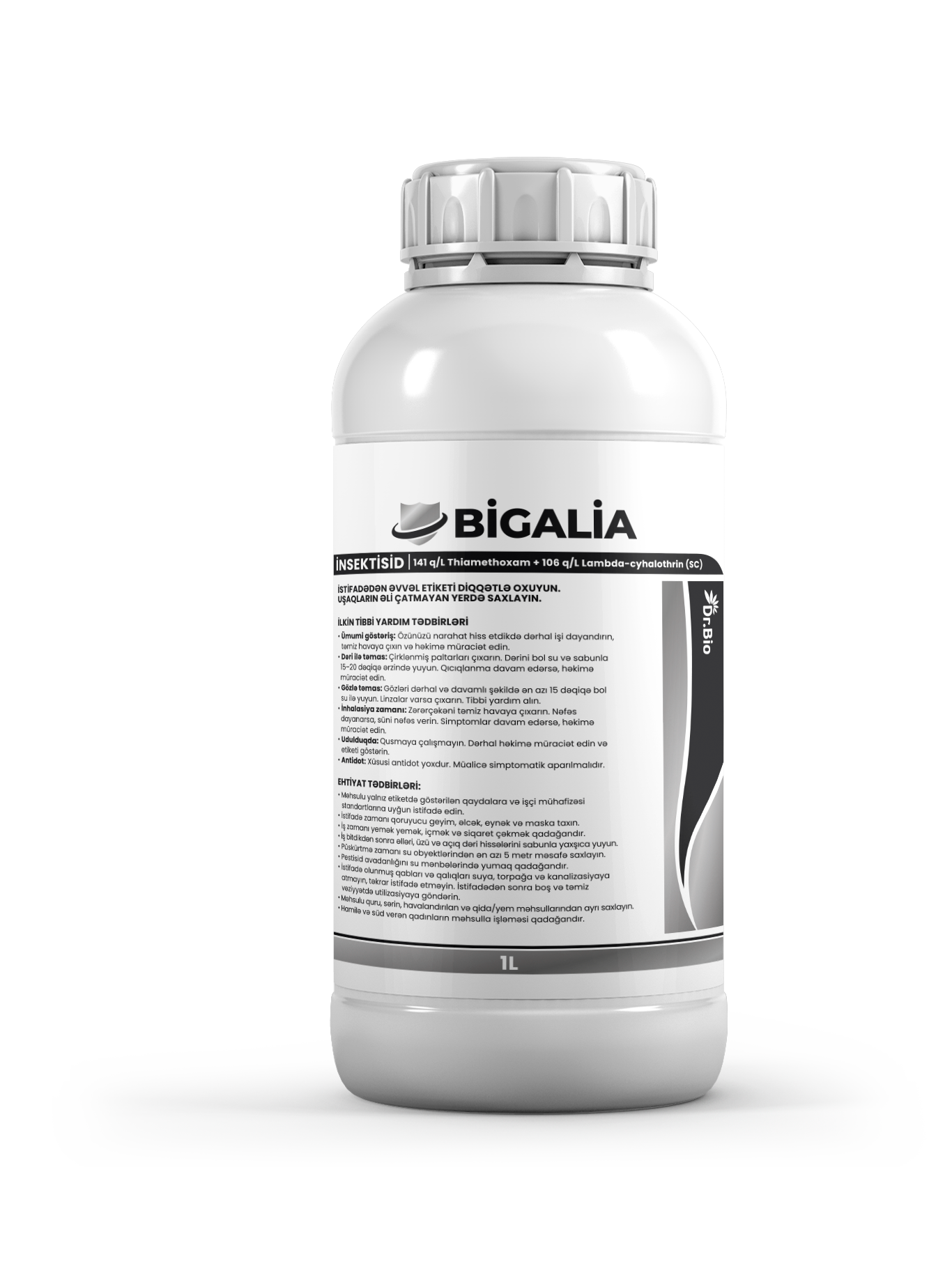 Bigalia / Thiamethoxam 141 g/L + Lambda-cyhalothrin 106 g/L SC / MIO Chemical / 2025 / 1 lt