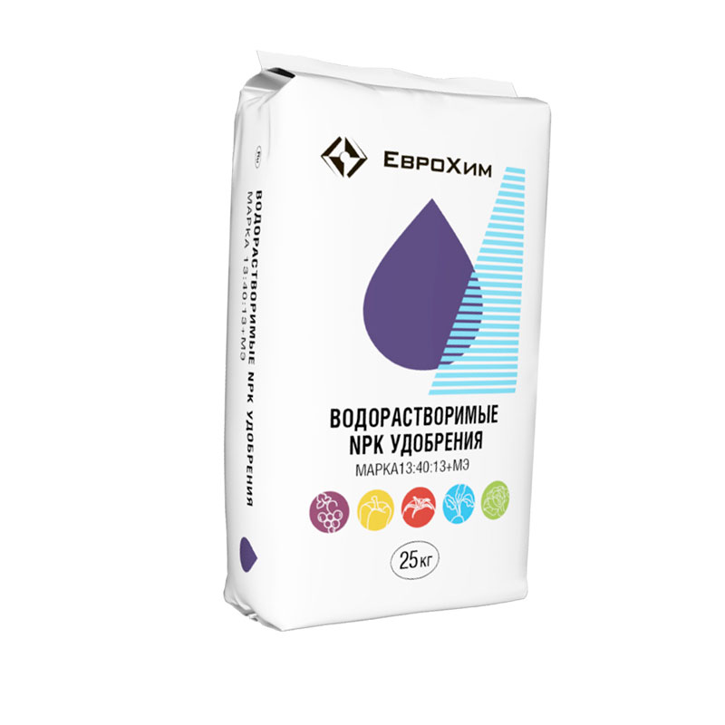 NPK Evroxim / 13-40-13+ME / EuroChem / 25 kq, kq